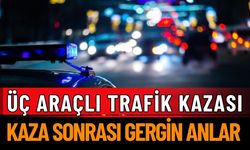 Isparta Fatih Mahallesi’nde Üç Araçlı Trafik Kazası