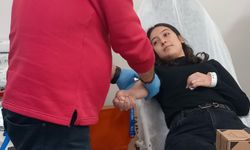 Isparta’da KYK Öğrencilerinden kan bağışına büyük destek