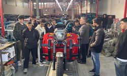 Isparta’da liseli öğrenciler üretimin kalbinde buluştu