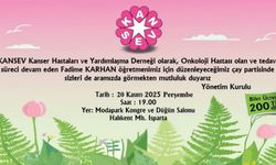 Kansev’den Anlamlı Dayanışma Etkinliği “Bir Çay, Bir Umut”