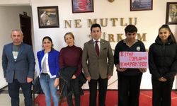 Kaymakam Aydın’dan okul kütüphanesine kitap desteği