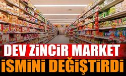 Dev Zincir Market İsmini Değiştirdi Yeni İsmi İle Hizmete Devam Edecek