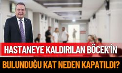 Tutuklu Eski Başkan Böcek, Antalya Şehir Hastanesi'ne Getirildi