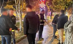 Isparta’da Gece Yarısı Türkoloji Parkı’nda Narko Denetimi