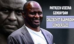 Patrick Vieira, Genoa’da Gönderildi