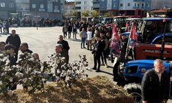 Sarayköylü Çiftçilerden Tabutlu Protesto