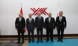 SDÜ Heyeti YÖK Başkanı Prof. Dr. Erol Özvar’ı Ziyaret Etti