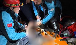 Sütçüler’de Yüksekten Düşen Yaşlı Adam Kurtarıldı