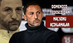 Tedesco Maç Sonu Açıklamalar Yaptı