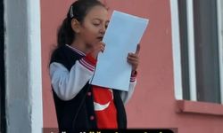 “Tek Öğrencili Okulda Cumhuriyet Coşkusu Türkiye’yi Duygulandırdı”