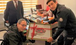 Uluborlu’da özel bireylerden emniyete anlamlı ziyaret