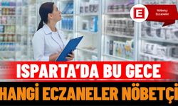 Isparta'da Bugün Hangi Eczane Nöbetçi