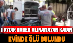 1 aydır haber alınamayan kadın evinde ölü bulundu