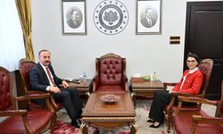 Vali Erin, KKTC Antalya Konsolosu Aslı Erkmen’i Ağırladı