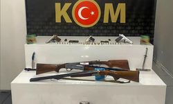 Isparta’da yasa dışı silah operasyonu: Çok sayıda silah ve mühimmat ele geçirildi