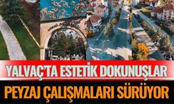 Yalvaç Belediyesi’nden Yeşil Alan Atağı