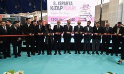 8. Isparta Kitap Fuarı kapılarını açtı