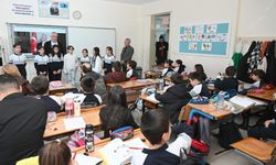 Başkan Başdeğirmen’den minik sınıf başkanına sürpriz ziyaret