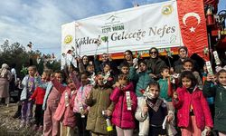 Bucak’ta Minik Eller Yeşil Vatana Nefes Oldu