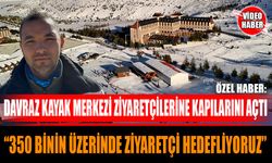 Davraz Kayak Merkezi ziyaretçilerine kapılarını açtı, “350 binin üzerinde ziyaretçi hedefliyoruz”