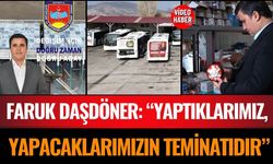 Faruk Daşdöner: “Değişimi ve Gelişimi Birlikte Yapalım”