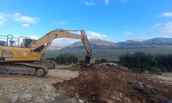 İncesu Köyü’nde Ağalan Yolunda Genişletme Çalışmaları Başladı