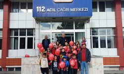 Isparta 112 Acil Çağrı Merkezi Minik Kaşifleri Ağırladı
