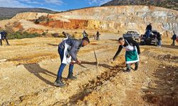 Isparta Orman Bölge Müdürlüğü Maden Sahalarını Yeşillendiriyor