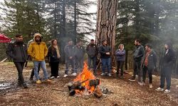 ISUBÜ Öğrencileri Tota Dağı’nda Botanik Araziyi Keşfetti