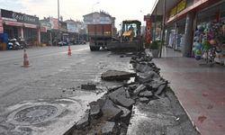 Köy garajı esnafının uzun yıllardır beklediği doğalgaz çalışmaları başladı