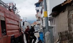 Şarkikaraağaç’ta Bakır Ustasının Dükkanında Yangın