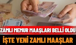 Zamlı memur maaşları belli oldu