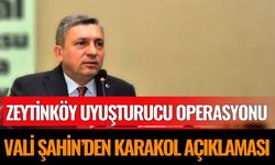 Vali Şahin: “Torbacılara Büyük Darbe Vurduk”