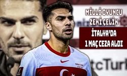 Zeki Çelik'e İtalya'da Soğuk Duş