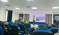 Keçiborlu İmam Hatip Ortaokulunda trafik güvenliği semineri