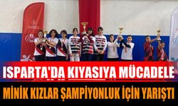 Isparta'da Floor Curling Küçük Kızlar Şampiyonu Belli Oldu