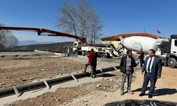 Sütçüler’de Doğal Gaz İçin İlk Kazma Vuruldu