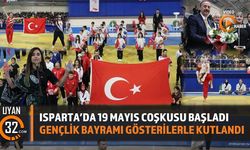 Isparta'da 19 Mayıs Kurtuluş Mücadelesi Ruhu Yeniden Canlandı