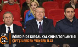 Isparta'daki Kırsal Kalkınma Toplantısına Yoğun İlgi