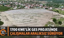 1700 KWE'lik Ges Projesinde Çalışmalar Aralıksız Sürüyor