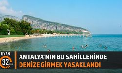 Antalya'nın Bu Sahillerinde Denize Girmek Yasaklandı