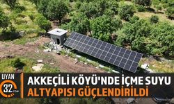 Akkeçili Köyü'nde İçme Suyu Altyapısı Güçlendirildi