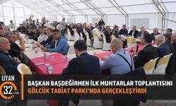 Başkan Başdeğirmen İlk Muhtarlar Toplantısını Gölcük Tabiat Parkı'nda Gerçekleştirdi