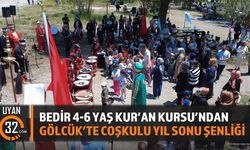 Bedir 4-6 Yaş Kur'an Kursu'ndan Gölcük'te Coşkulu Yıl Sonu Şenliği