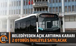 Belediyeden Açık Artırma Kararı: 2 Otobüs İhaleyle Satılacak