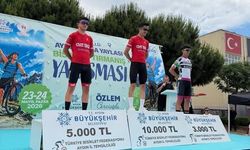 Bisiklette kürsü gururu Isparta'ya Türkiye üçüncülüğü
