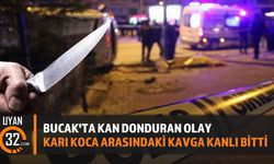 Bucak'ta Kadın Bıçaklandı, Şüpheli Yakalandı
