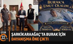 Şarkikaraağaç'ta Burak’ın Sağlığı İçin Birlik ve Beraberlik Mesajı