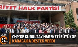 CHP'de Kurultay Hareketi Büyüyor, Karaca da Destek Verdi