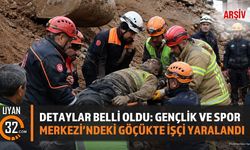 Detaylar Belli Oldu: Gençlik ve Spor Merkezi'ndeki Göçükte İşçi Yaralandı